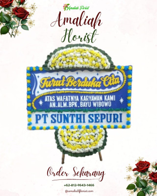 Papan Bunga Duka di Padanan