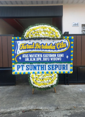 Papan Bunga Duka di Padanan